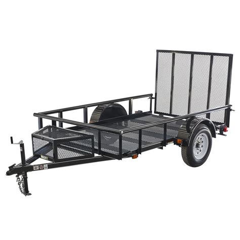 Constructed of heavy-duty and weather-resistant vinyl material. . 5 x 9 utility trailer